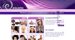 Desktop Screenshot of bio-holistic.ro